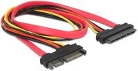 Delock Verl&auml;ngerungskabel SATA 6 GB/S 22 Pin Stecker > SATA 22 Pin Buchse (5 V...