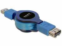 DELOCK Kabel USB 3.0 Verlaengerung A/A Aufroll