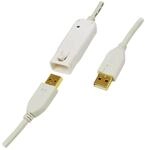 LogiLink UA0092 aktiv Repeater Kabel (12 m, USB 2.0)