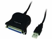 LogiLink USB 2.0 Parallel D-SUB Adapter schwarz