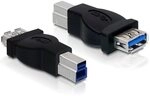Delock Adapter USB 3.0-B Stecker > USB 3.0 A-Bu