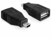 Delock Adapter USB 2.0-A Buchse > Mini USB Stecker