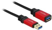 Delock Verl&auml;ngerungskabel USB 3.0 Typ-A Stecker > USB 3.0 Typ-A Buchse 5 m Premium,
