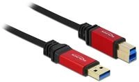 Delock 82757, Kabel USB 3.0 Typ-A Stecker > USB 3.0 Typ-B Stecker 2 m Premium