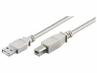 USB 2.0 Kabel, (lose Ware), 'A' Stecker > 'B' Stecker USB AB 180 LC HiSpeed 2.0...