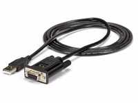 StarTech.com USB auf Seriell RS232 Adapter - DB9 Seriell DCE Adapter Kabel mit FTDI -