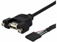 StarTech.com 90cm USB 2.0 Blendenmontage Kabel, USA A auf 5 pin Mainboard