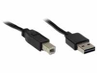 Good Connections 2510-EU03 Anschluss/Druckerkabel USB 2.0 Easy Stecker A auf...