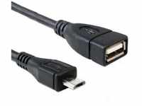 Delock USB A auf Micro B Kabel (0, 5m)