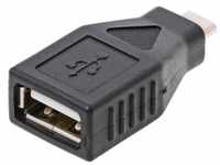 DELOCK Adapter USB Micro B St/USB A Bu