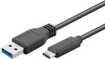 Goobay 67890 SuperSpeed 3.1 USB C -> USB 3.0 (Typ A) Ladekabel, Datenkabel,