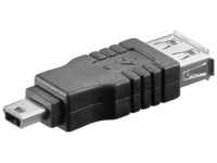 Wentronic USB-Adapter (A-Buchse auf 5 polig Mini B-Stecker)