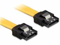 Delock SATA 6 GB/S Kabel 50 cm gelb