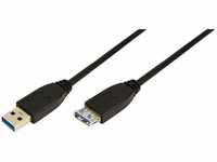 Logilink CU0042 - USB 3.0 Verlängerungskabel, USB-A (Stecker) zu USB-A...