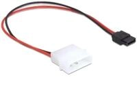 Delock Stromkabel IDE Molex (2-polig, 0,25m)