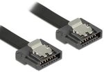 Delock &ndash; Kabel SATA III, L&auml;nge: 0,3 m, Anschluss 1: SATA 7-Pin, Anschluss 2: SATA