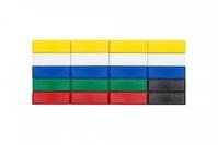 MAUL Facetterand Magnete (20 St&uuml;ck) MAULpro 53 x 18x 10 mm | Mini Magnete aus
