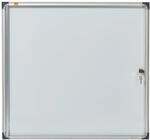 Nobo Pacific Infokasten 6xA4 mit Acrylglas und Magnethaftender R&uuml;ckwand Wei&szlig;