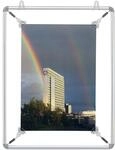 FRANKEN Spannrahmen, Plakatrahmen A1, Info-Rahmen aus Aluminium f&uuml;r Poster,