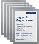 magnetoplan 1130401 magnetofix Magnetrahmen 5 St&uuml;ck, A3, grau