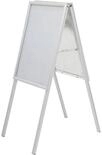 MAUL Kundenstopper MAULpublic A2 | Kundenstopper outdoor aus Aluminium | Wetterfeste