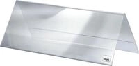 SIGEL TA130 Tischaufsteller Dachform 5er Pack f&uuml;r 24 x 9 cm, Tisch-Namensschilder