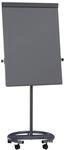 MAUL Flipchart MAULoffice 70x100cm | Mobiles Whiteboard mit 5 Fu&szlig;rollen und Rundfu&szlig;