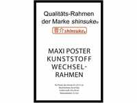 empireposter - Rahmen Maxi 61x91,5 cm - 15mm Kunststoff schwarz - Größe (cm),...