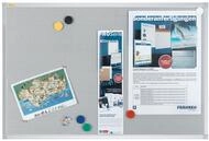 FRANKEN Filztafel PinnMag X-tra!Line, 90 x 60 cm, pinnbar und magnetisch, mit