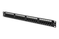 DIGITUS Patchpanel &ndash; Cat 5e &ndash; 19-Zoll 1HE &ndash; 24-Port RJ45 &ndash; Ungeschirmt