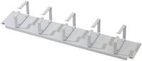 DIGITUS Kabel-Rangierpanel - 2HE - 5 F&uuml;hrungsb&uuml;gel 88.5 x 60 mm - 19-Zoll - F&uuml;r