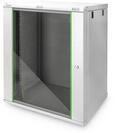 DIGITUS Netzwerkschrank - 19 Zoll Rack - 16HE - Wandmontage - 450mm Tiefe -...
