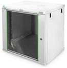 DIGITUS Netzwerkschrank - 19 Zoll Rack - 12HE - Wandmontage - 450mm Tiefe -...
