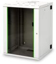 DIGITUS Netzwerk-Schrank 19 zoll 16 HE - Schwenkbar - Wandmontage - Traglast 100 kg -