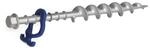 Peggy Peg &ndash; 2 St&uuml;ck Schraubheringe Long aus Aluminium 31cm &ndash; Erdschrauben f&uuml;r