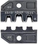 KNIPEX Crimpeinsatz f&uuml;r unisolierte, offene Steckverbinder (4,8 + 6,3 mm