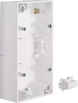 Caja mont. 2E S1 bl. polar,brillo