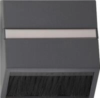 Gira 068228 Adapterrahmen Steckhaube System 55, anthrazit