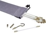 HellermannTyton Cable Scout Basis-Set 10x4x1000mm wei&szlig; CS-SB