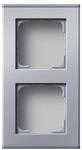 Gira 136226 Profil 55 2-fach aluminium