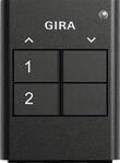 Gira 535210 Funk Handsender 2-Fach Gira eNet, anthrazit