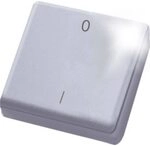 Eltako Funksensor Mini-Handsender, 1 St&uuml;ck, reinwei&szlig; gl&auml;nzend, FMH2S-WG