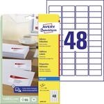 AVERY Zweckform J4791-25 Adressetiketten/Adressaufkleber (1.200 Etiketten,