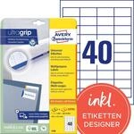AVERY Zweckform 4780 Universal Etiketten (1.000 plus 200 Klebeetiketten extra,