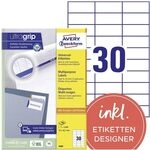 AVERY Zweckform 3489 Universal Etiketten (3.000 Klebeetiketten, 70x29,7mm auf A4,
