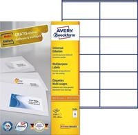 Avery Zweckform 3424 Universal-Etiketten (3, 1,200 Etiketten, 105 x 48 mm)