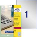 AVERY Zweckform L6013-20 Typenschild Folienetiketten (20 Aufkleber, 210x297mm auf A4,