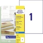 AVERY Zweckform J8567-25 Versandetiketten/Versandaufkleber (25 Etiketten, 210x297mm