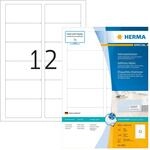HERMA 8805 Adressetiketten f&uuml;r Inkjet Drucker, 100 Blatt, 88,9 x 46,6 mm, 12...