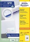 4800 St&uuml;ck AVERY Zweckform Universal-Etiketten 3475-200 wei&szlig; 70 x 36 mm PC...